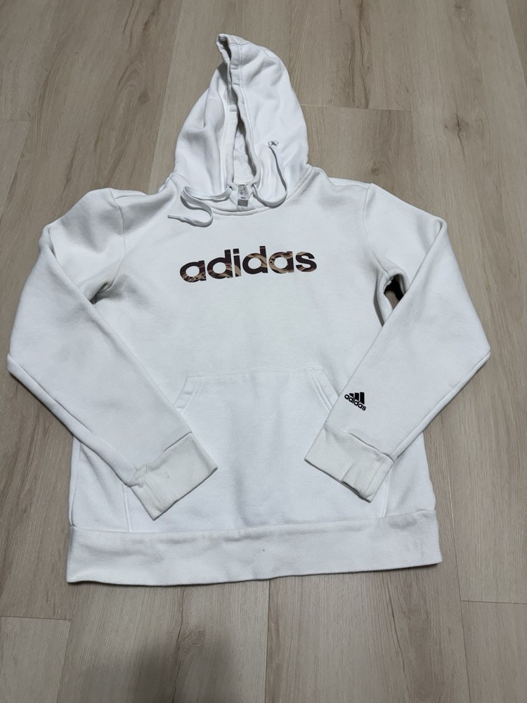 Women’s Size Small Adidas Cotton Hoodie - White