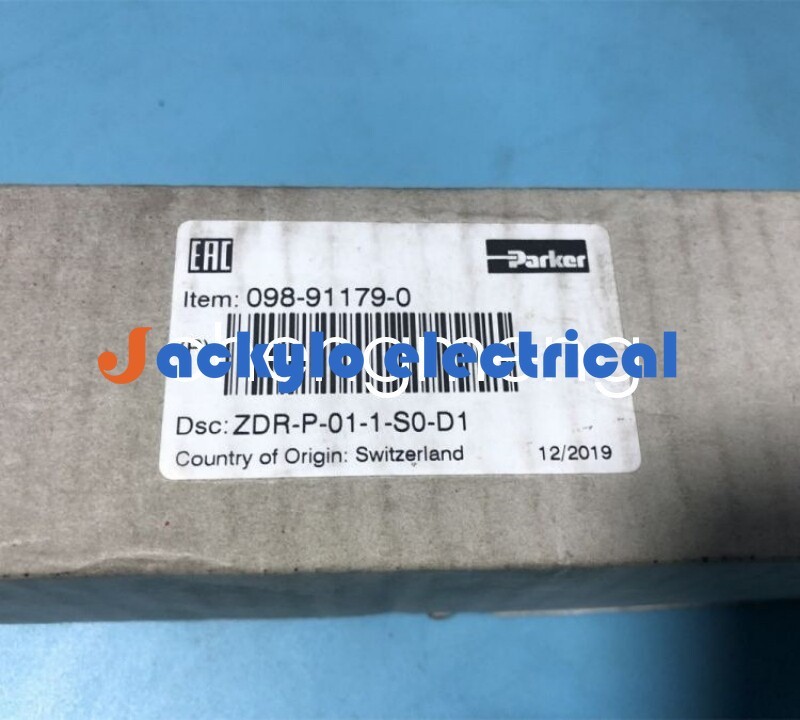 1pcs Parker 098-91179-0 ZDR-P-01-1-S0-D1 Valve new via FedEx or DHL