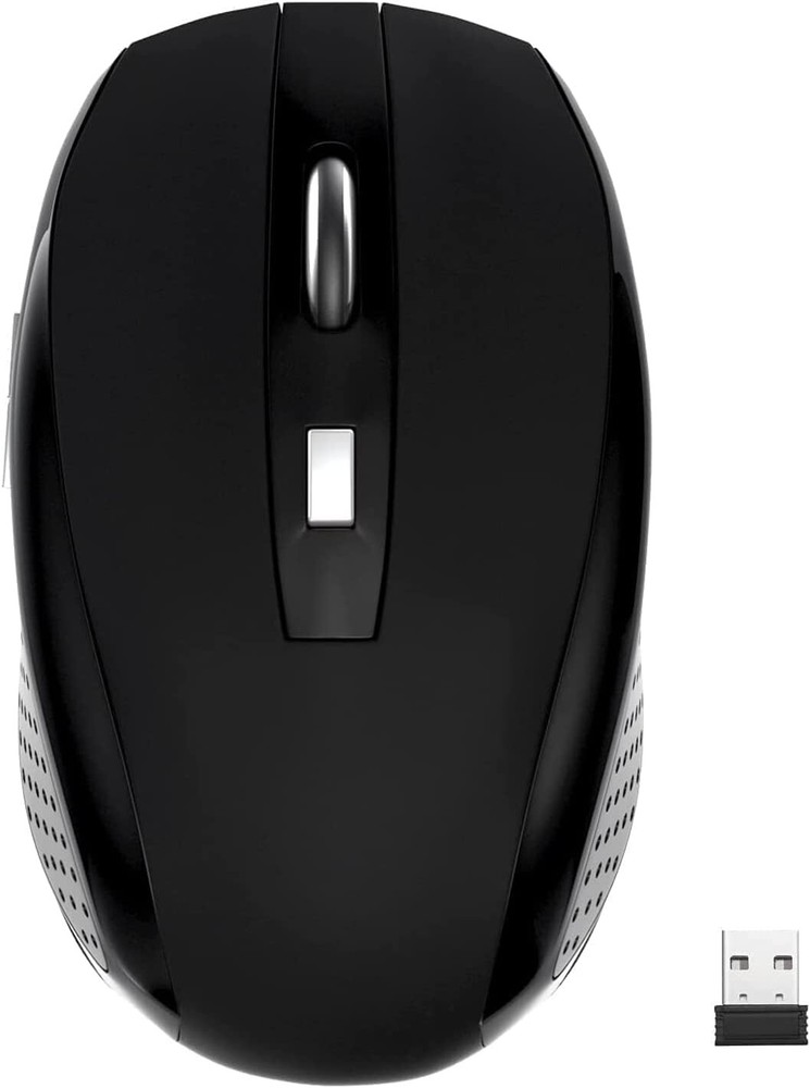 Wireless 2.4Ghz Mouse with 6 Buttons and Nano Receiver