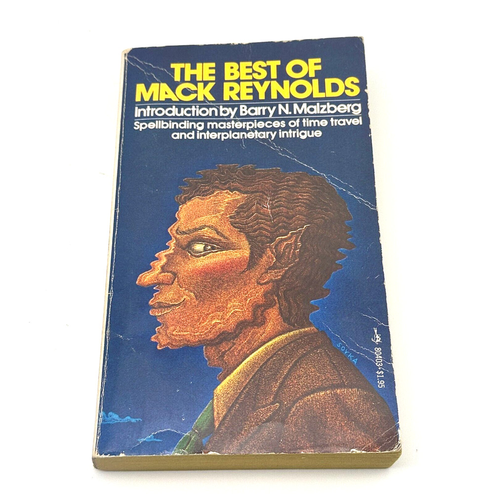 Vintage 1976 The Best of Mack Reynolds - Sci-Fi Classics Pocket Book Edition