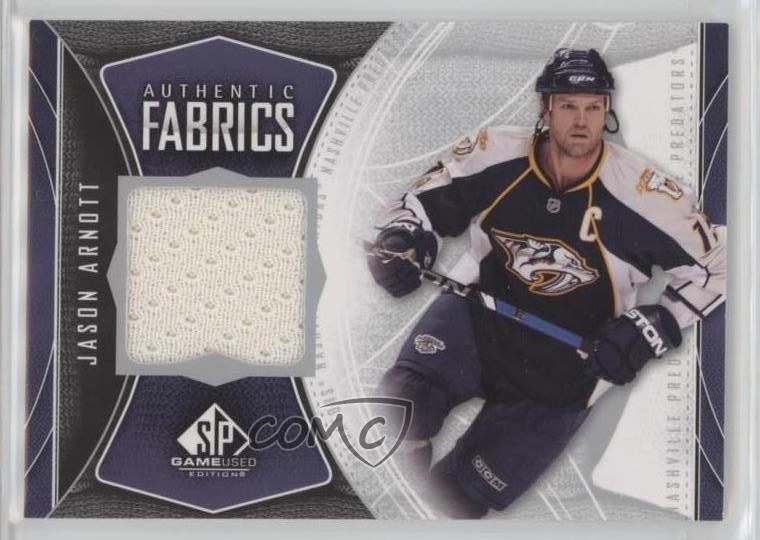 2009-10 SP Game Used Edition Authentic Fabrics Jason Arnott #AF-JA o4eFulfilled by COMC - World’s largest consignment service