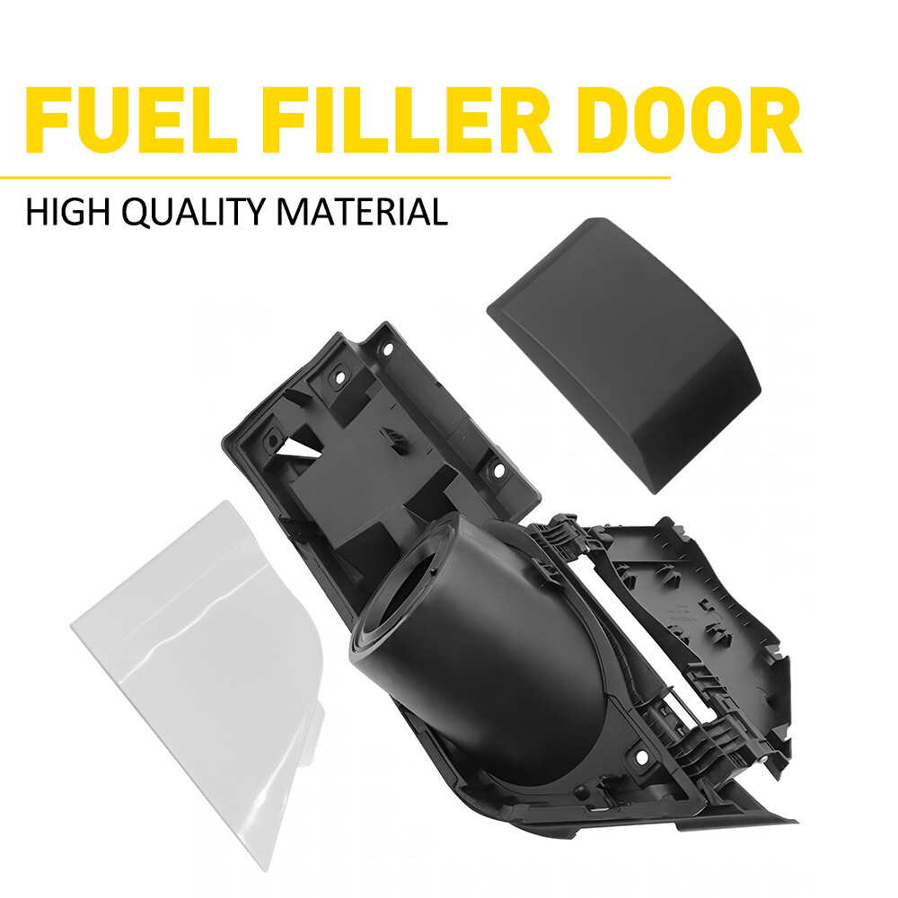For Ford Transit Van 150/250/350 White Fuel Filler Gas Tank Door&Cover Assembly