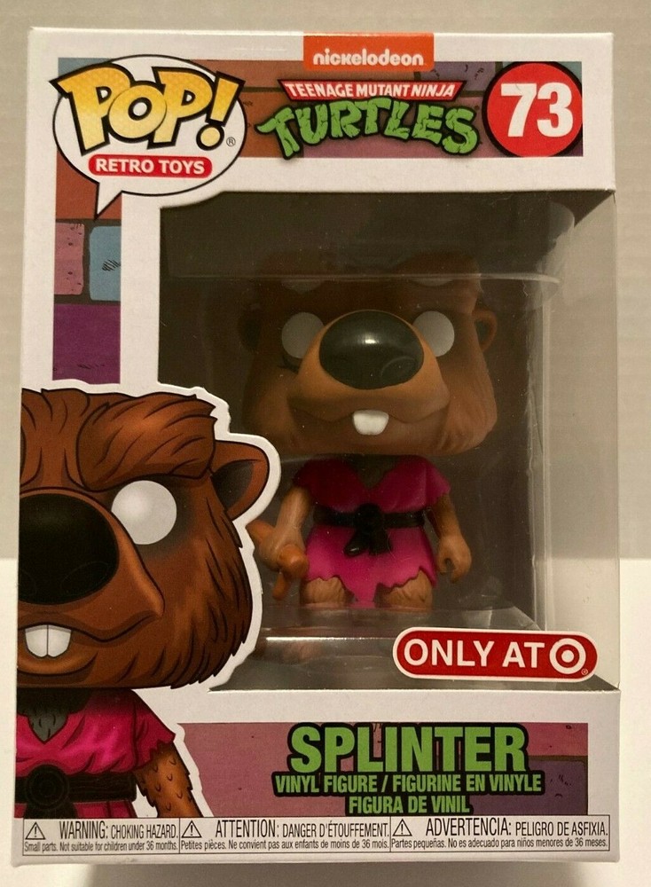 Funko Pop Teenage Mutant Ninja Turtles Splinter #73 TMNT Target Exclusive