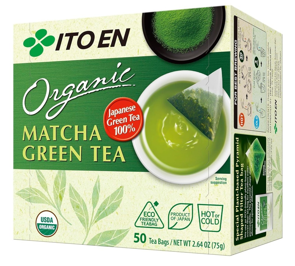 Organic Japanese Ceremonial Grade Matcha Green Tea Powder - 50 Servings