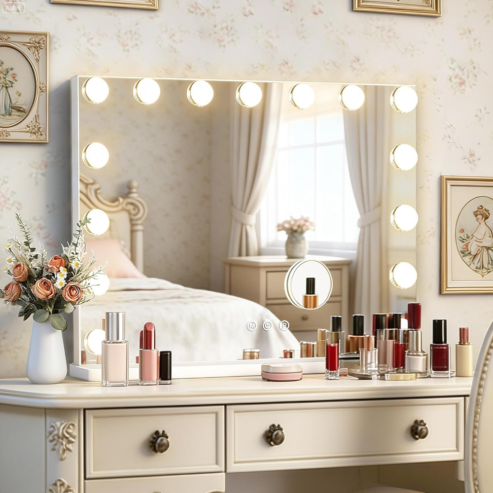 Hollywood Vanity Mirror with Lights, 23