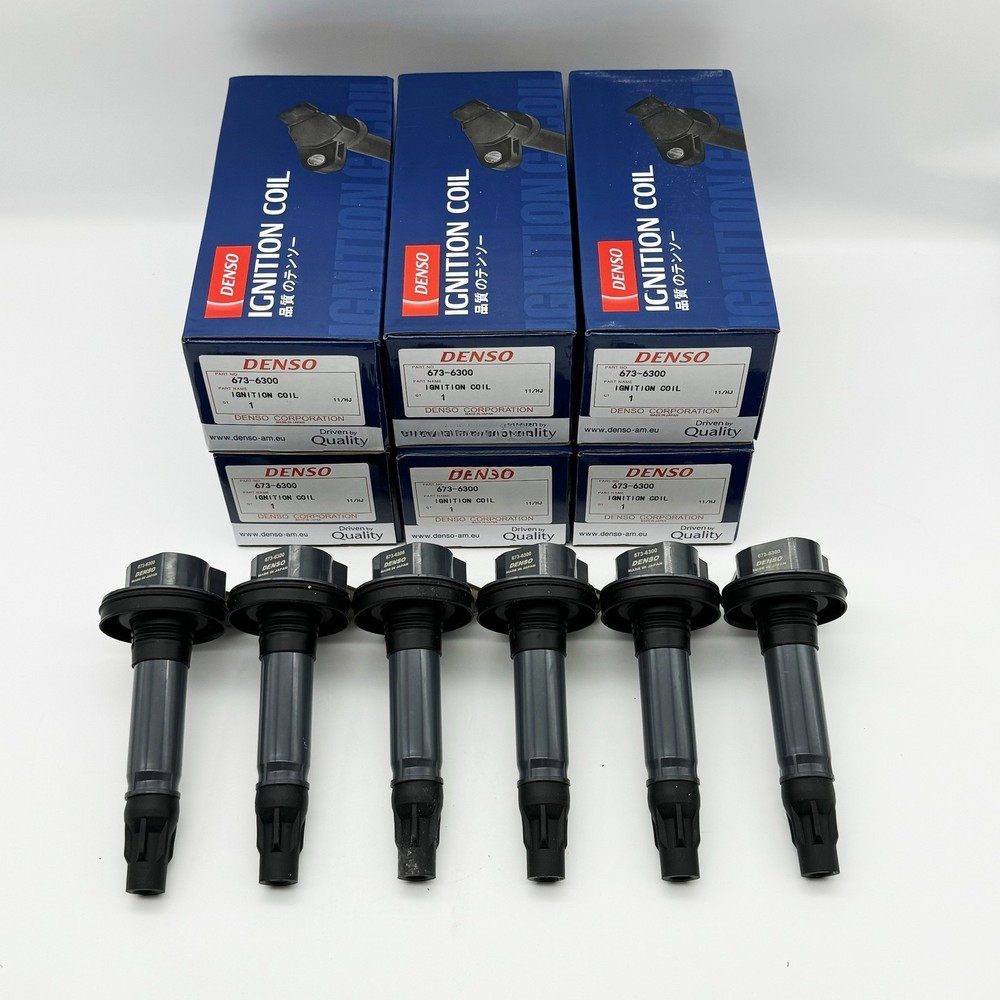 NEW 6x Latest BL3Z-12029-C Ignition Coils OEM 673-6300 Fits for Ford F150 3.5L