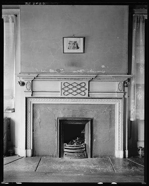 Salisbury North Carolina 1938 State Bank of North Carolina Fireplace Mantel