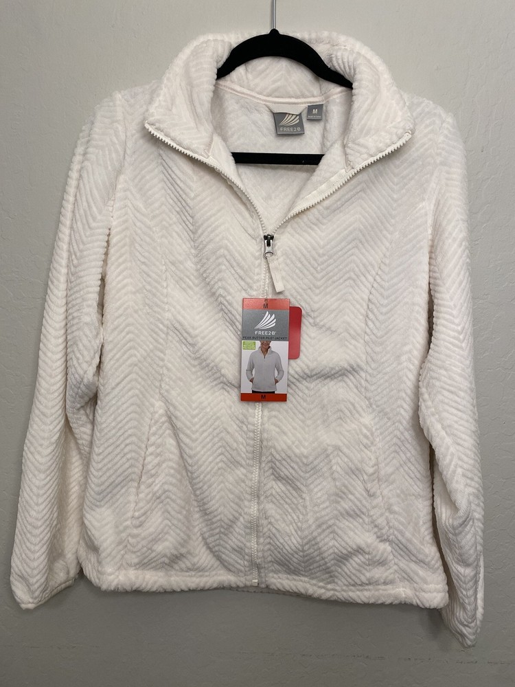 Comfy Soft Free2B Zip Up Jacket Coat in Size M for Everyday Comfort