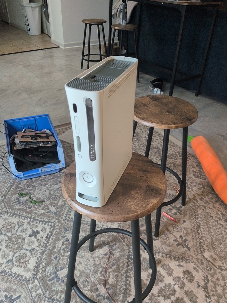 Microsoft Xbox 360 Console Untested As Is For Parts Console Only