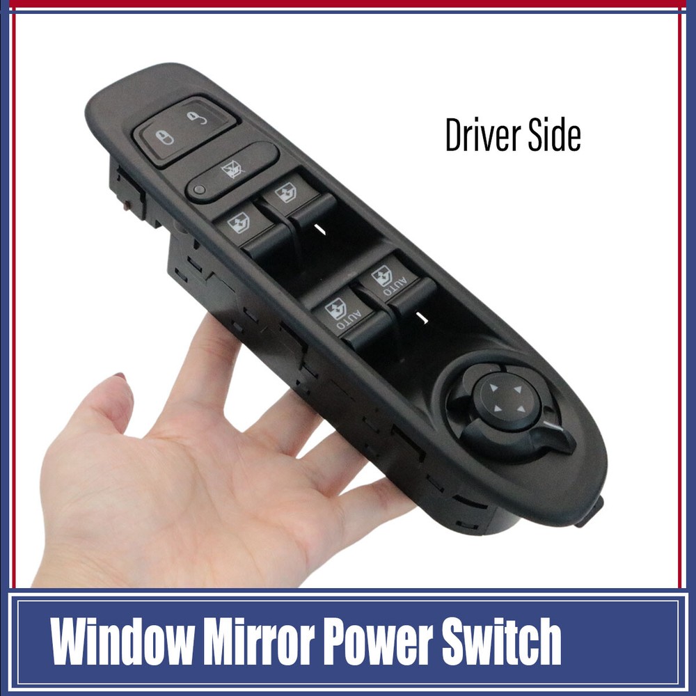 2017-21 Jeep Compass Left Side Master Window Power Mirror Switch 6BZ27LXHAA