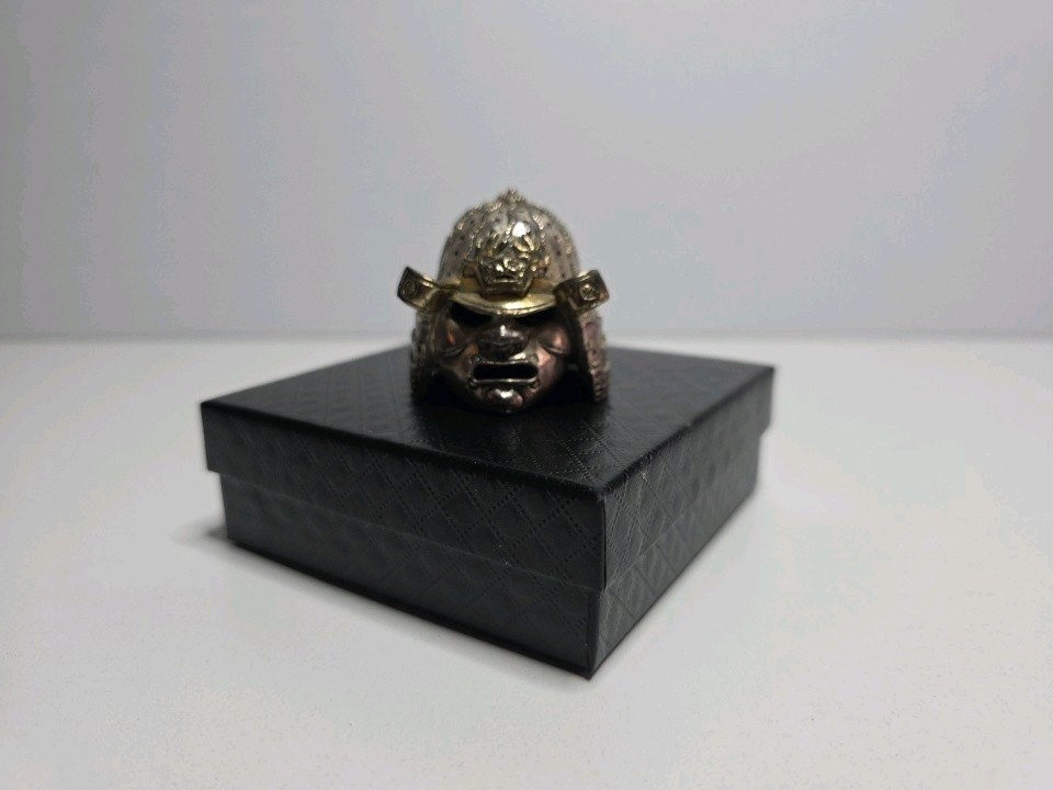Franklin Mint Japanese Samurai Armor Head Through The Ages