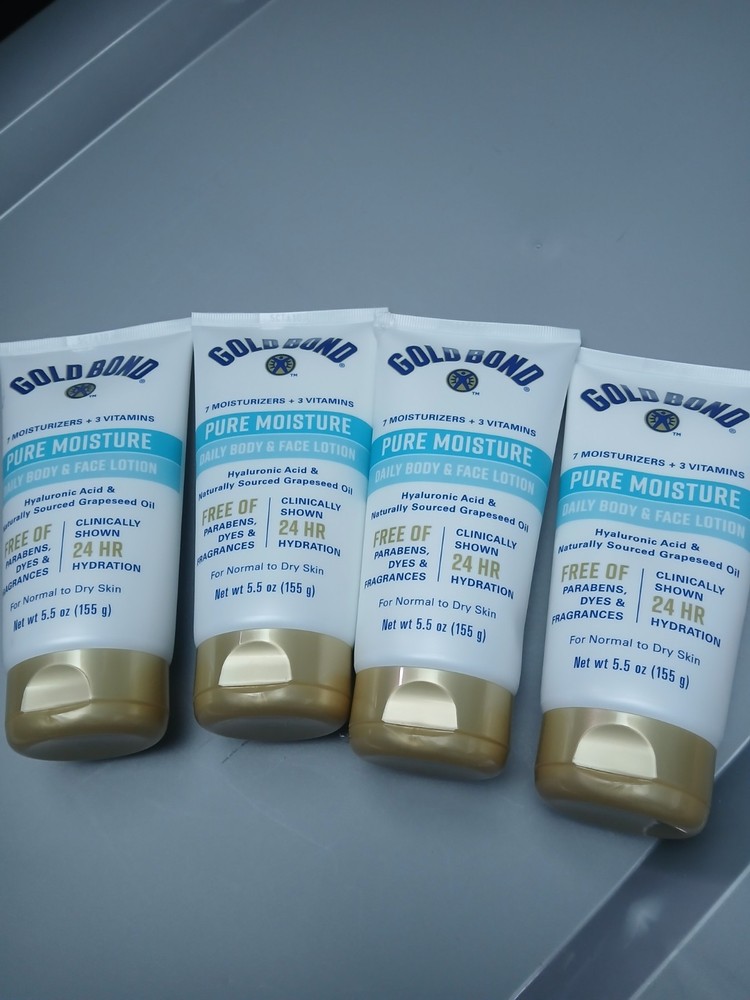 Goldbond Hyaluronic Acid Body & Face Lotion Pack of 4