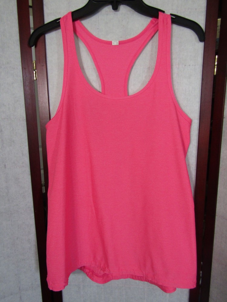 Under Armour Hot Pink Heat Gear Sleeveless Tank Top Women's Size S