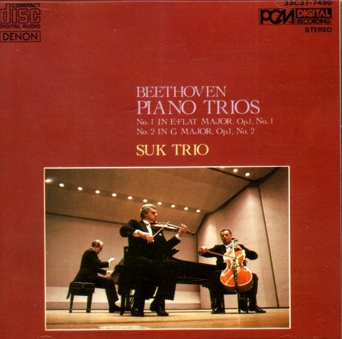 beethoven [Composer]; Suk Trio [Or, Beethoven: Piano Trios No. 1 in E-, audioCD