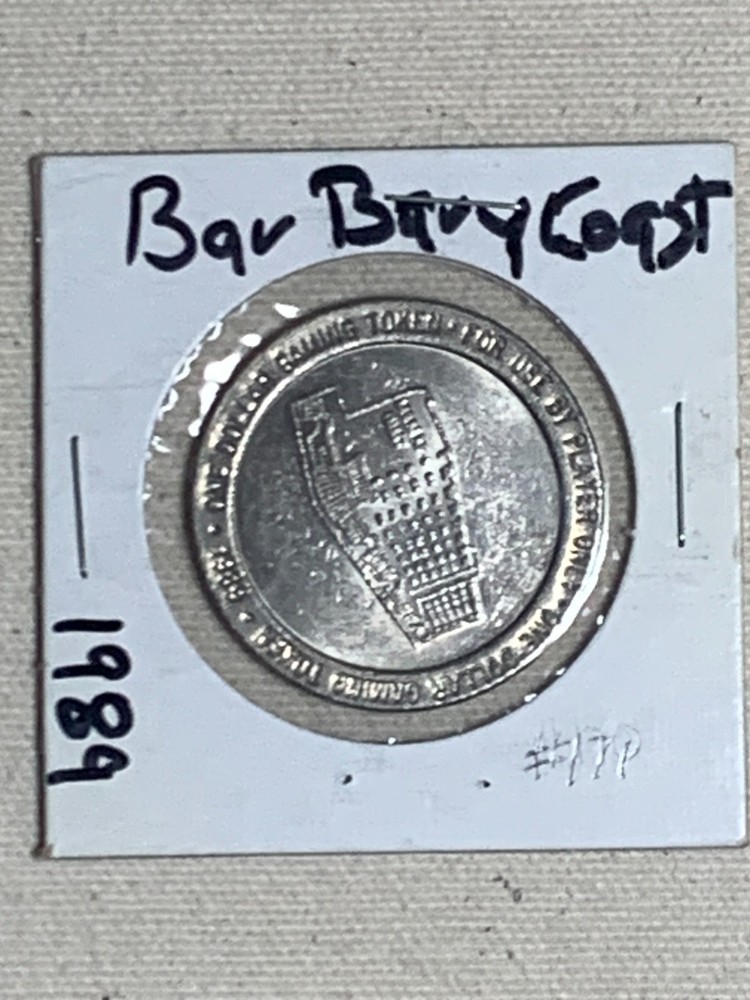 $1 Barbary Coast Hotel and Casino, Las Vegas NV Gaming Slot Token