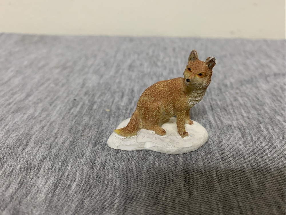 Lemax Christmas Village Red Fox Woodland Animal Figurine  