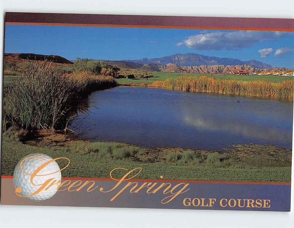 Postcard Green Spring Golf Course, St. George, Utah