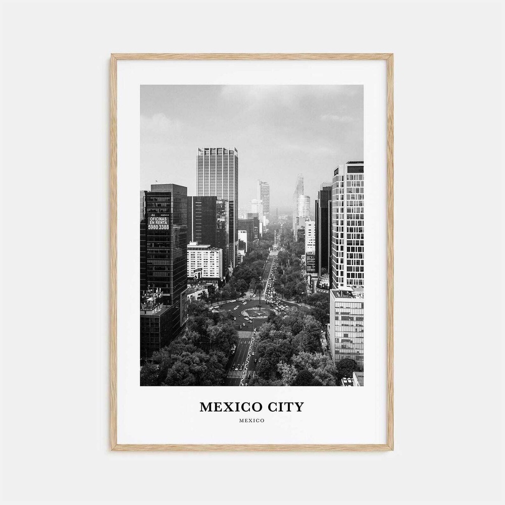 Mexico City Wall Art No 1 Mexico City Wall Decor Mexico City Poster Mexico City