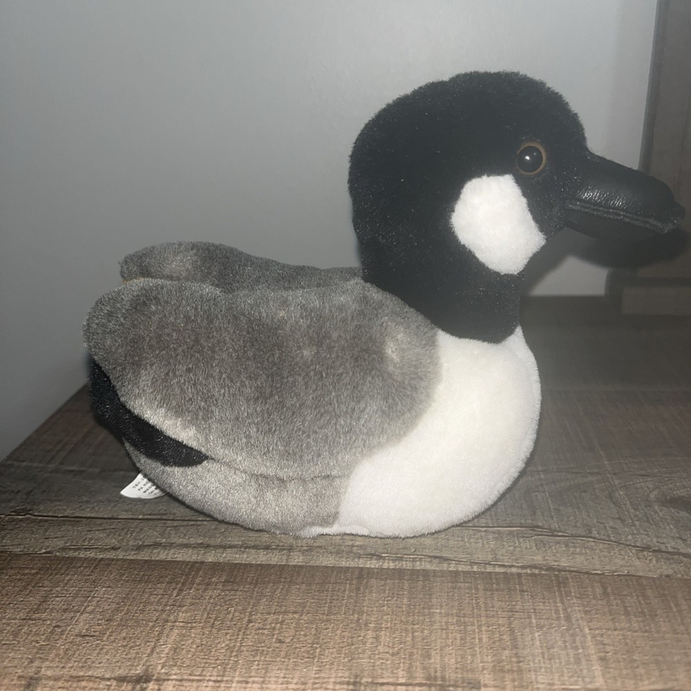 Vintage K & M International Canada Goose Audubon Plush Bird Working Sound