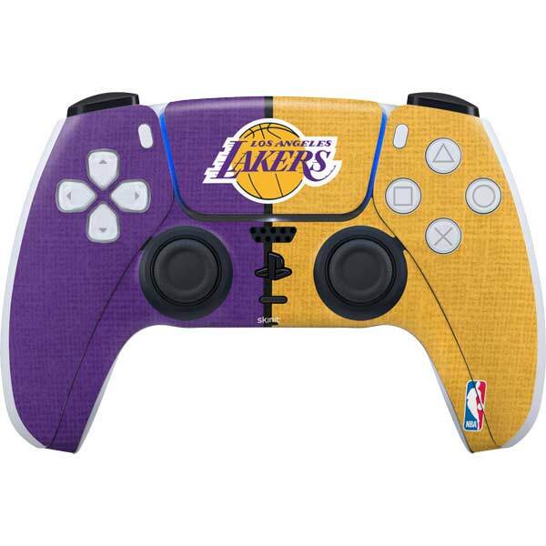 NBA Los Angeles Lakers PS5 Controller Skin - Los Angeles Lakers Canvas