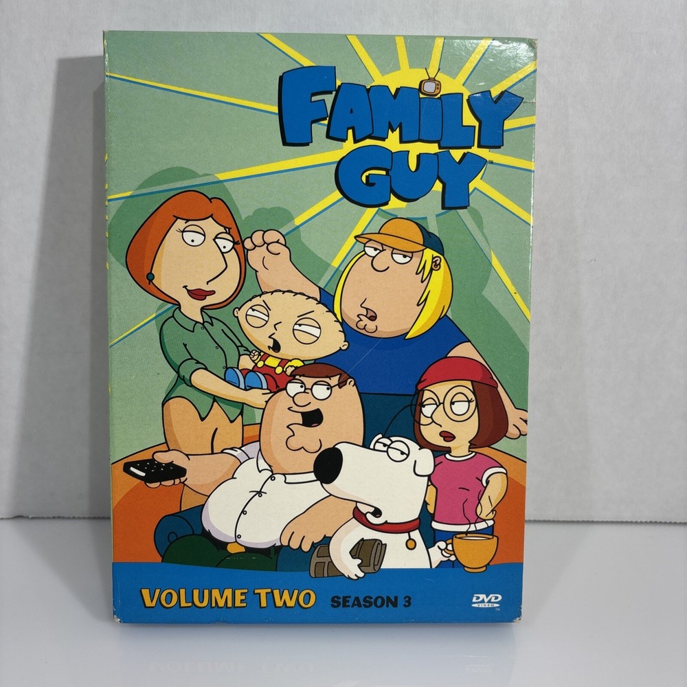 Family Guy Volume Two Season 3 Dvd Box Set