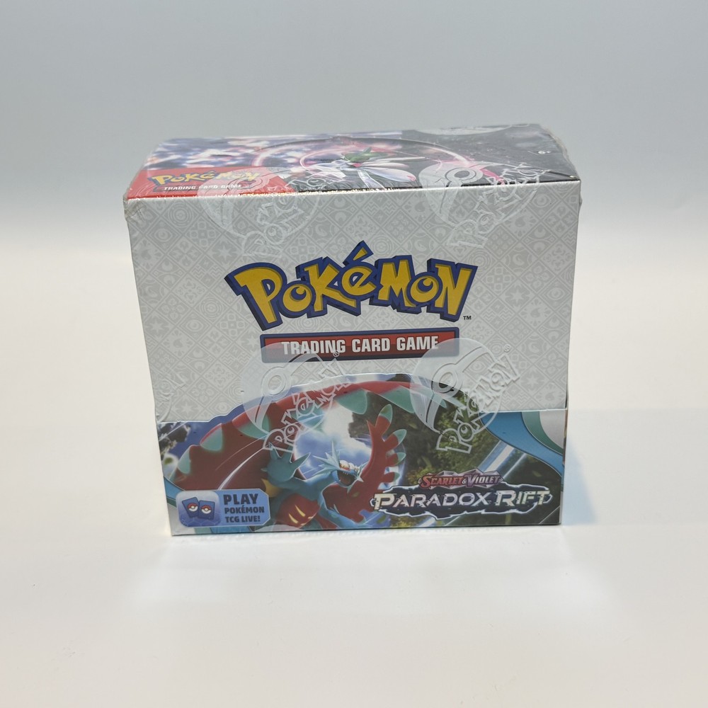 Pokemon Scarlet Violet Paradox Rift Booster Box Factory Sealed 36 Packs