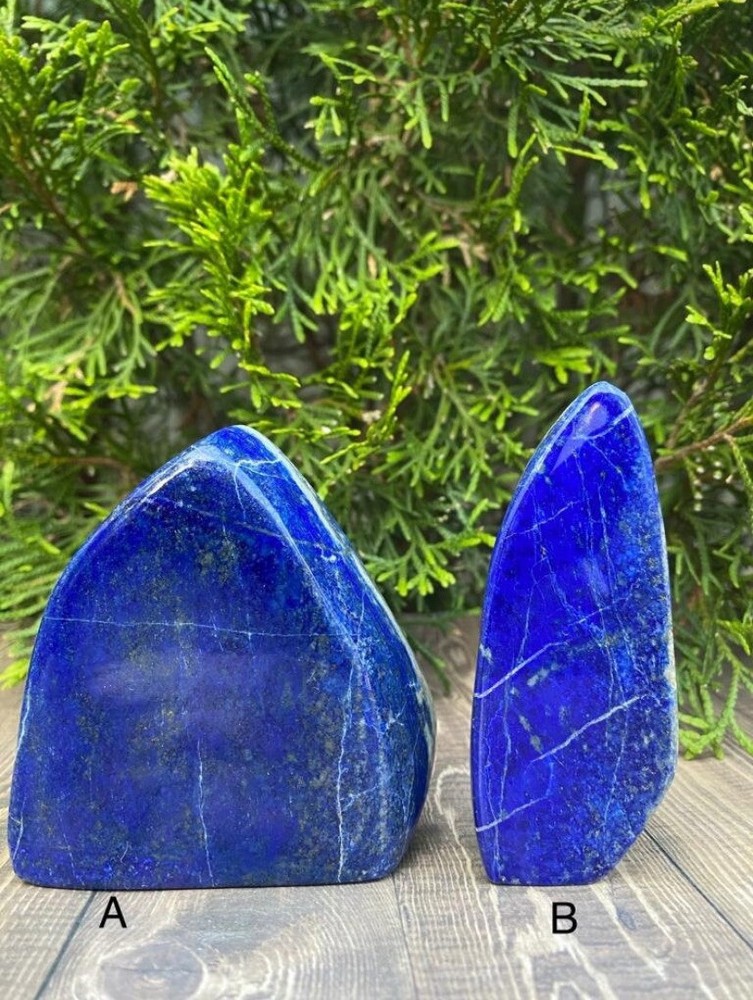 Lapis Lazuli Freeform High Quality Natural Smooth Polished Crystal Gemstone Gift