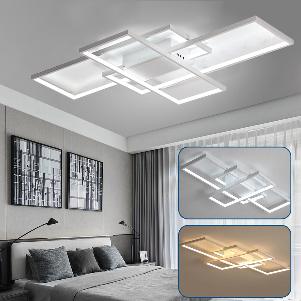 Sleek Modern LED Flush Mount Ceiling Light for Kitchen or Bedroom
