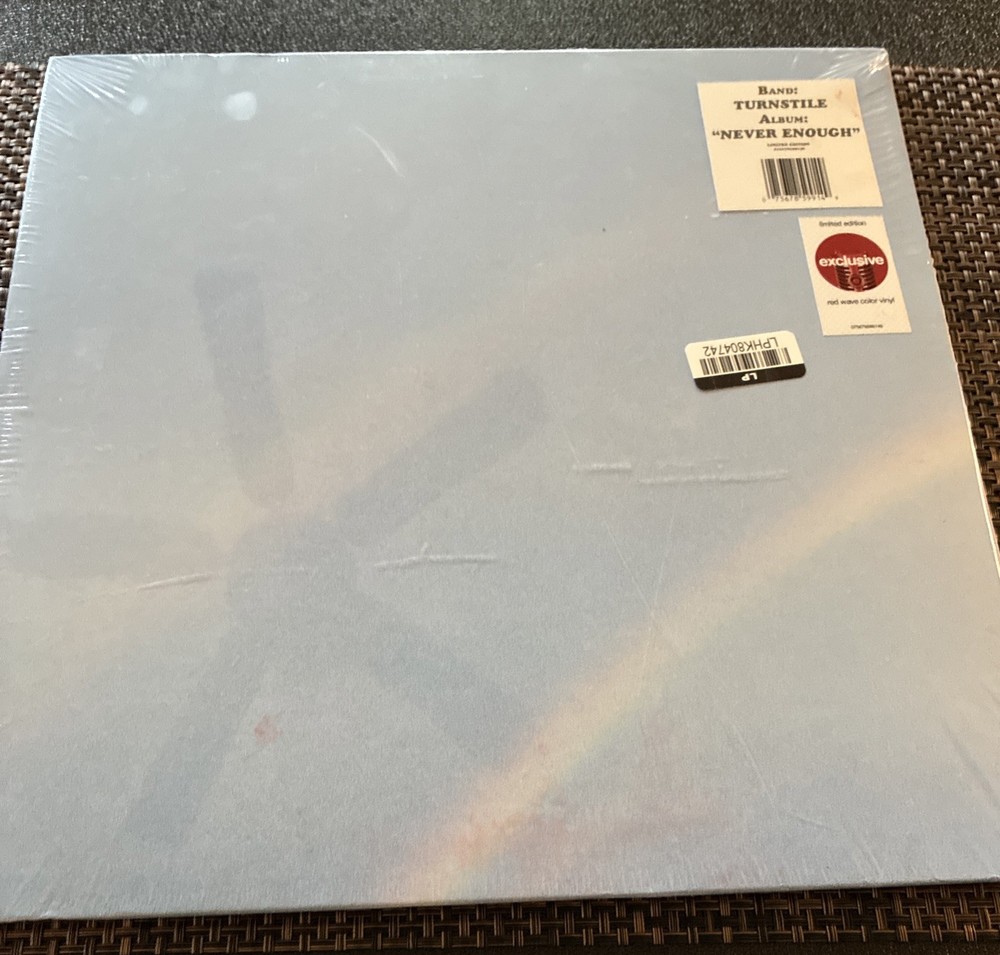Turnstile - Never Enough (Limited Edition, Red Wave Vinyl LP) - NEW !!!