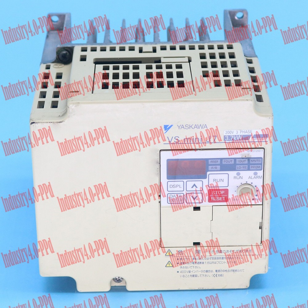 1pcs used inverter CIMR-J7AA23P7 220V 3.7KW #F22