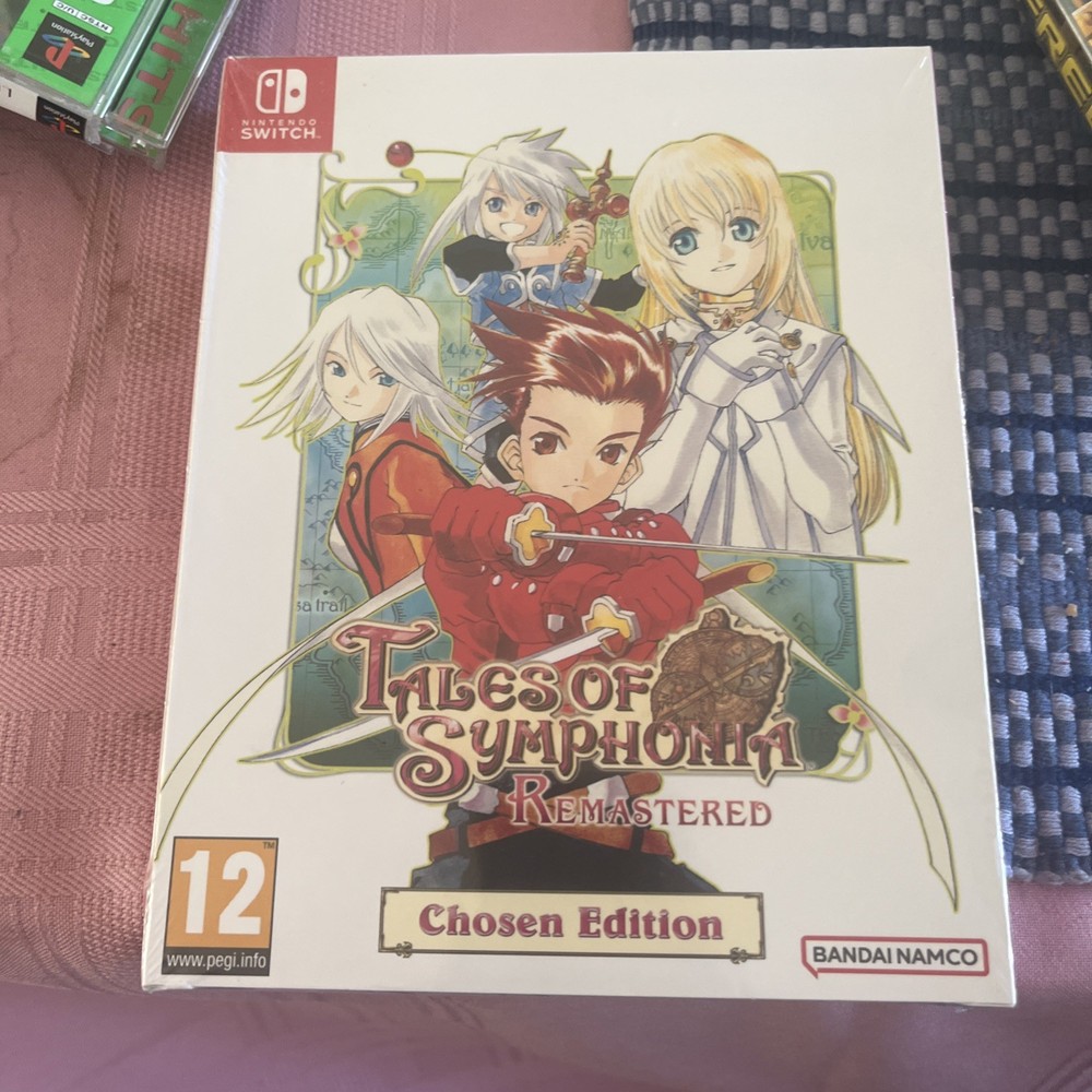 Tales Of Symphonia Remastered Chosen Nintendo Switch PAL REGION FREE Sealed Game