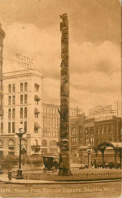 WA, Seattle, Washington, Pioneer Square, Edward H. Mitchel No. 1074