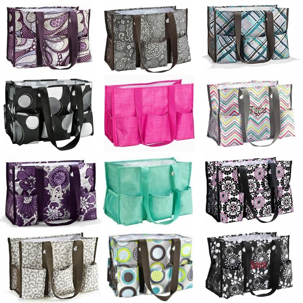 31 Large Utility Tote Organizer Bag for Storage Beach Mummy Shoulder Carry All