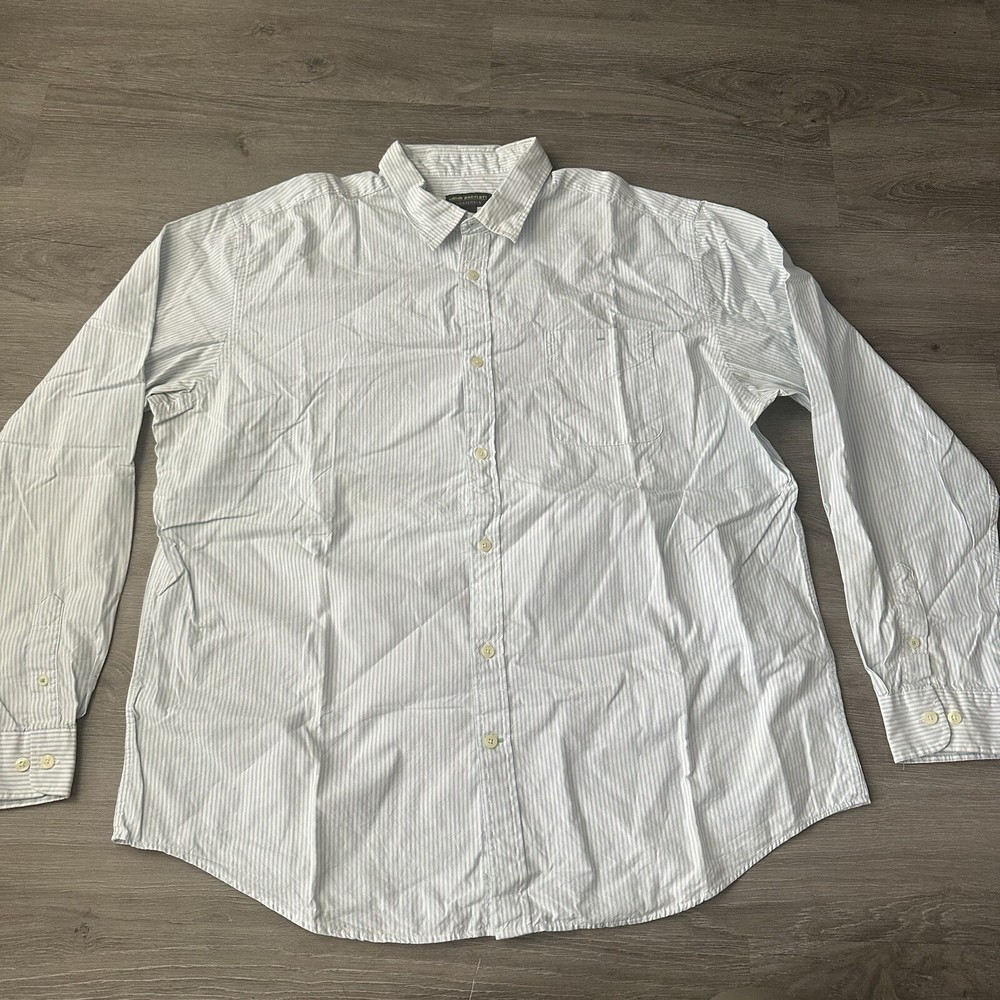 John Bartlett Consensus Mens XL Long Sleeve Button Up Shirt