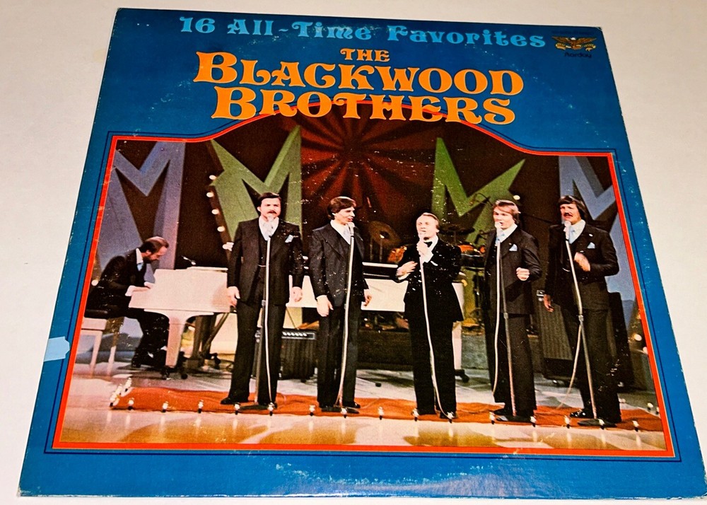 Blackwood Brothers 16 All Time Favorites Southern Gospel Music LP 08