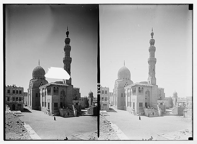 Tomb mosque of Sultan el-Ashraf,Cairo,Egypt,Africa,American Colony Photo,1