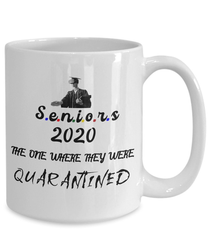 Quarantine Graduation Seniors 2020 Coffee Mug