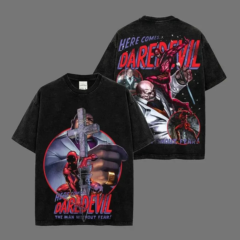 Daredevil T-Shirt, Character Comics TV Series Graphic Design Unisex