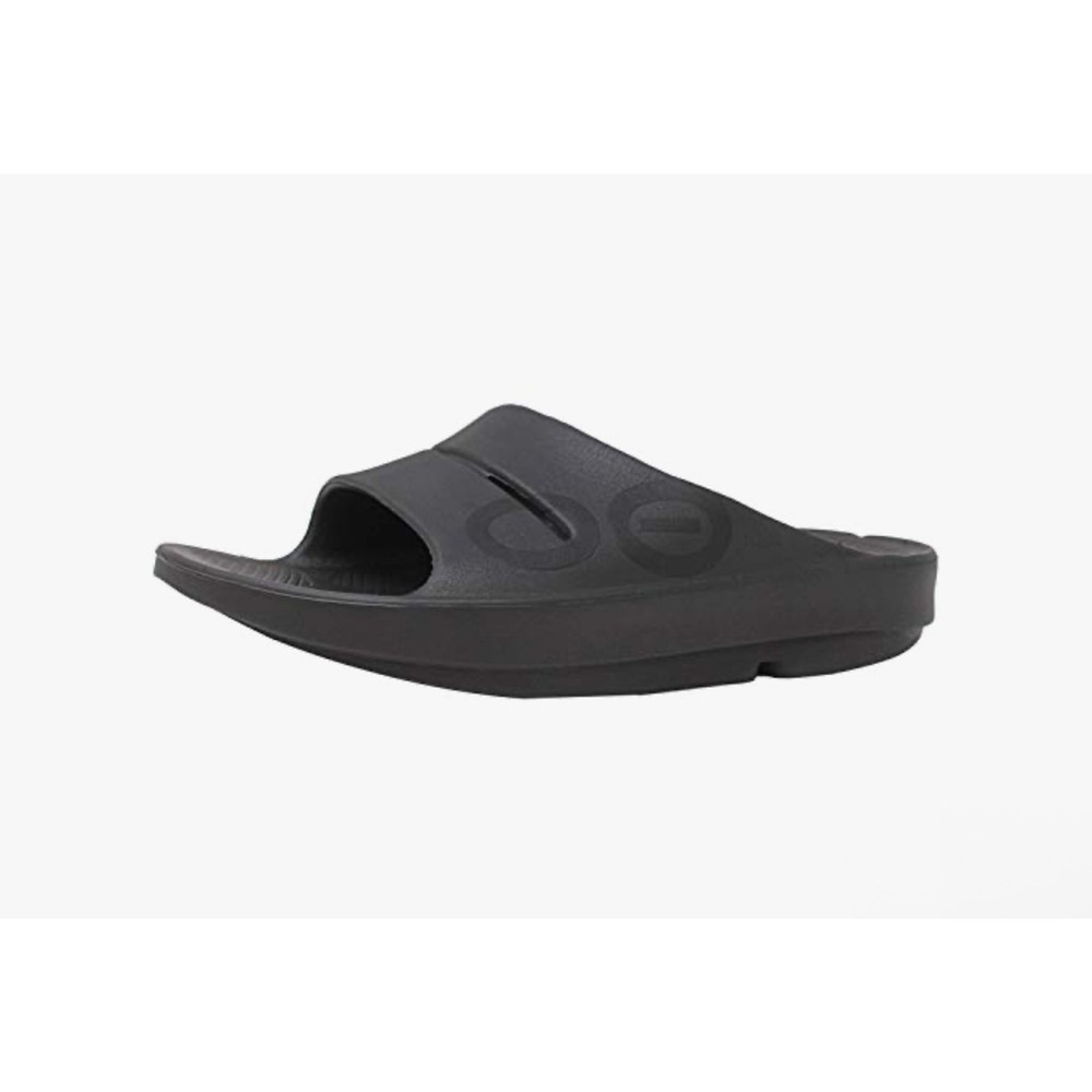 OOFOS Ooahh Sport Slide Sandal Black - Women’s Size 9, Men’s Size 7, Recovery