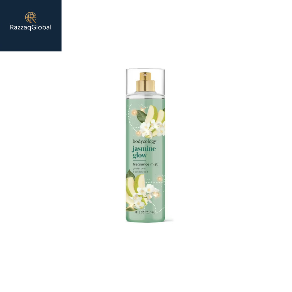 Bodycology Long-Lasting Fragrance Body Mist, Jasmine Glow, 8 fl oz