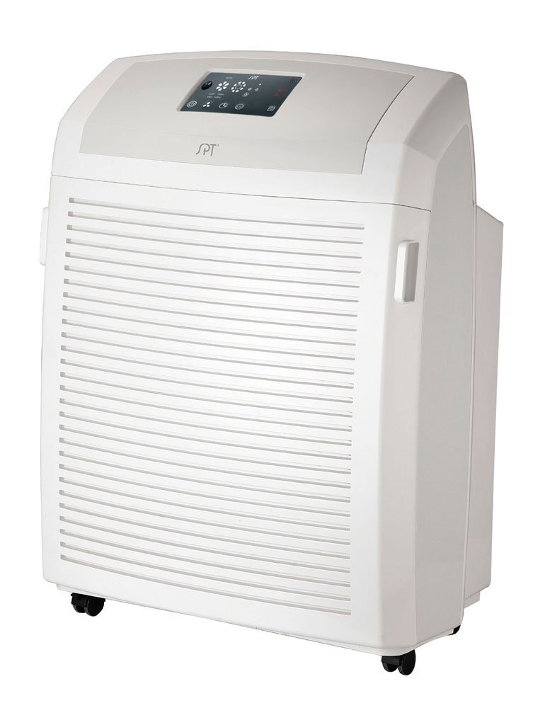 SPT AC-2102: Heavy Duty Air Cleaner with HEPA, Carbon, VOC & TiO2 with UV Light-image