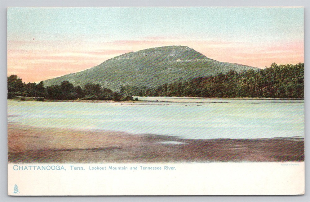 Tucks No 2176 Lookout Mountain Tennessee River Chattanooga TN C1907 Postcard AJ2