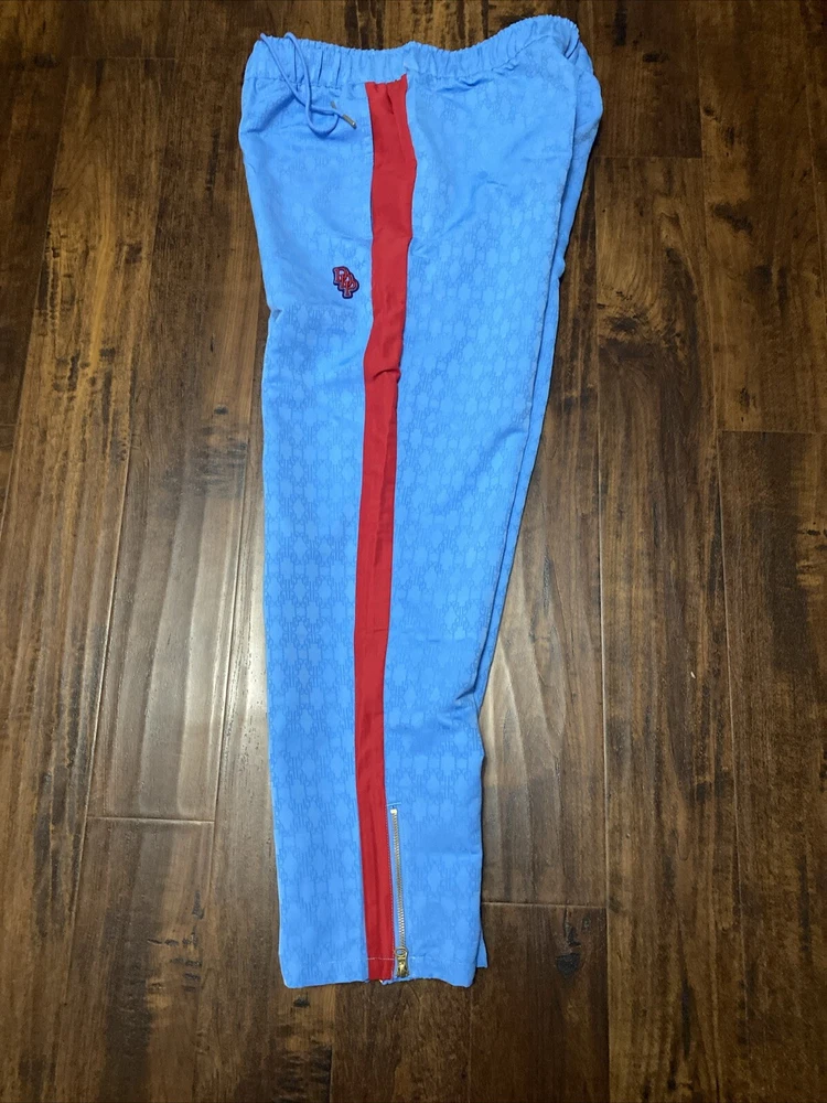 Puma X Dapper Dan T7 Track Pants Regal Blue 620886-27 Men’s Size Large