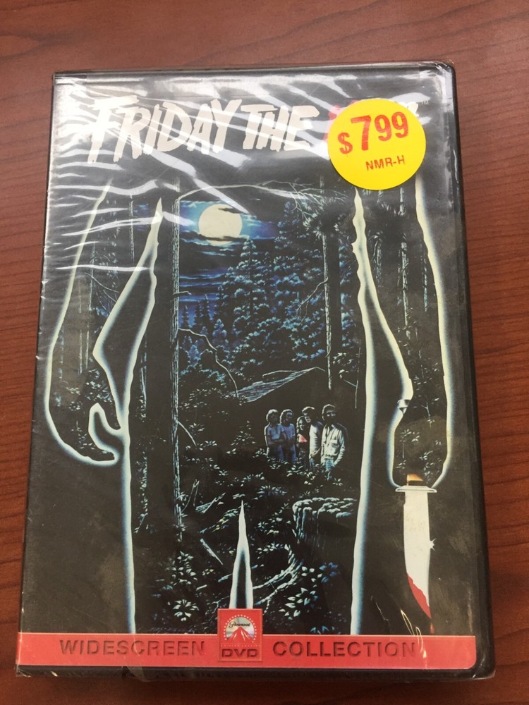 Friday the 13th - 1980 Film (DVD, 1999, Widescreen) (Factory Sealed)
