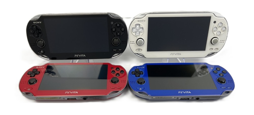 SONY PS VITA PCH-1000 128GB Console Tested Cleaned PlayStation Black White Blue