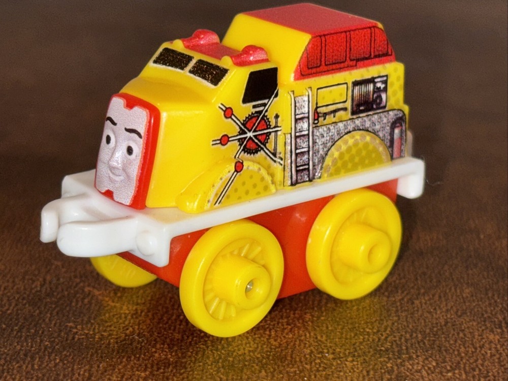 ‘14 Thomas The Train TrackMaster Small Push Along Die-Cast PVC Train #X43D DMN55