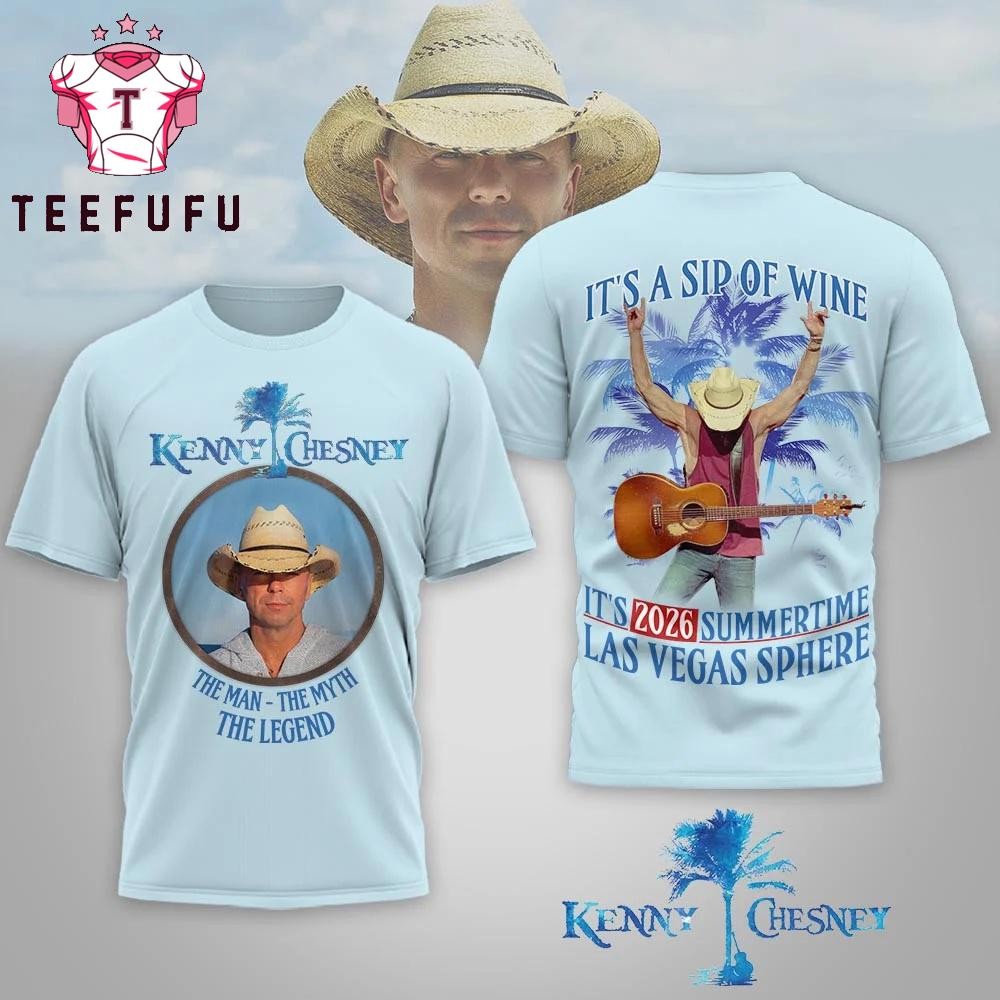 Kenny Chesney Las Vegas Sphere 2026 T-Shirt
