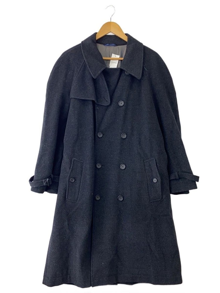 Antino Uomo/Stainless Steel Collar Coat/-/-/Black/Plain 1599