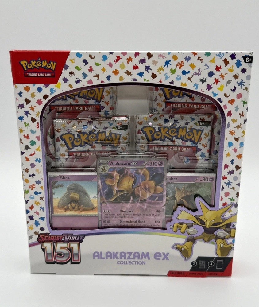 Pokémon TCG: Scarlet & Violet-151 Alakazam ex Collection Booster Box