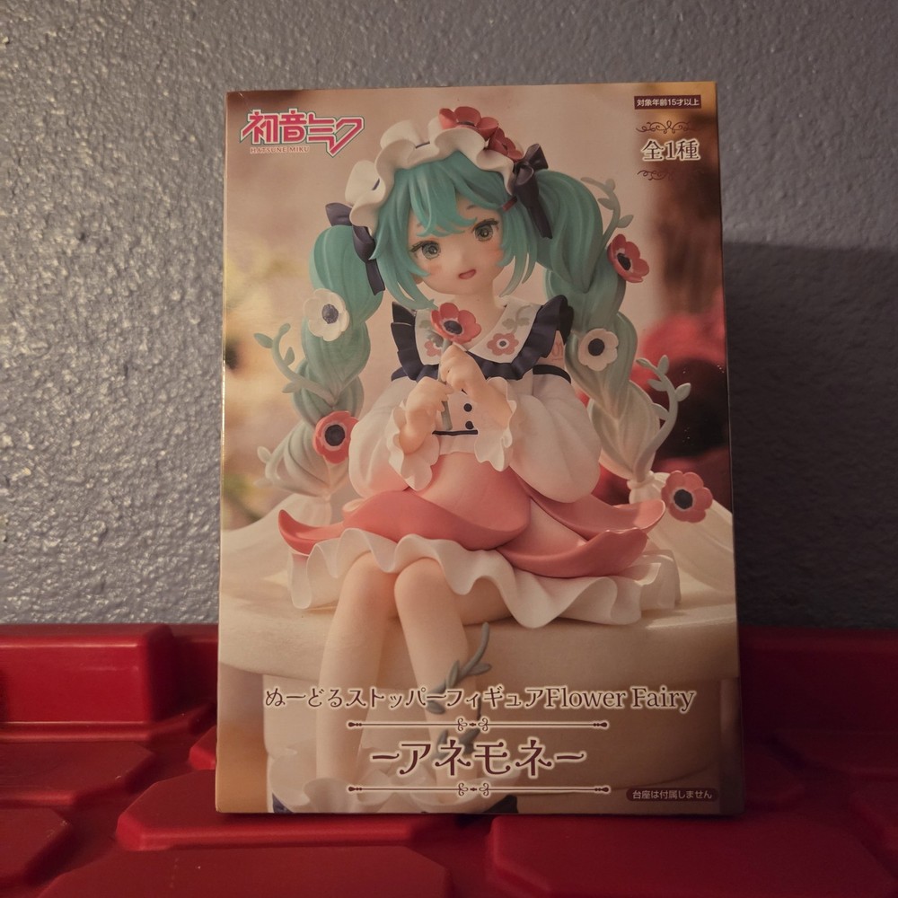 Hatsune Miku Series Noodle Stopper Figure Flower Fairy Anemone FuRyu
